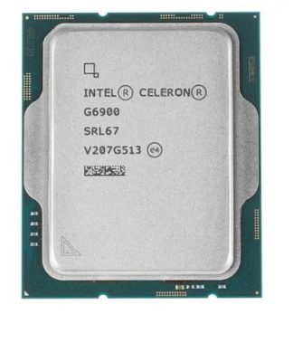Процесор Intel Celeron G6900, 3.4GHz, 4MB, 46W, LGA1700, TRAY 1