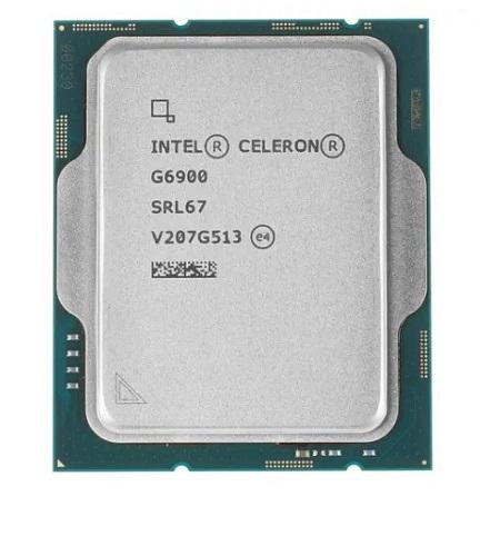 Процесор Intel Celeron G6900, 3.4GHz, 4MB, 46W, LGA1700, TRAY 1