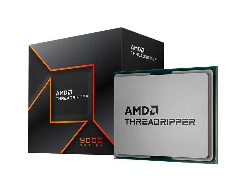 Процесор AMD RYZEN Threadripper 9960X, 24-Core, 4.2 GHz (5.4GHz Boost), 128MB, sTR5, BOX 1