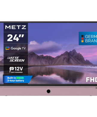 METZ Портативен телевизор 24MPE7300Z 24" LED FHD(1920x1080) GoogleTV, HDR10, розов 1