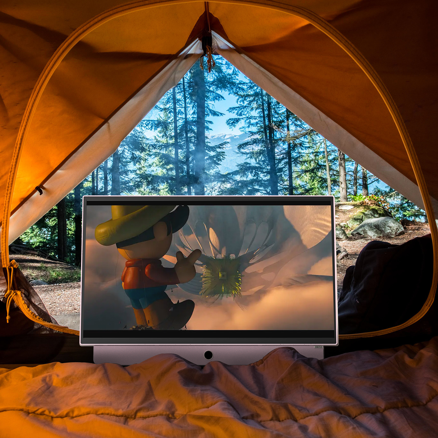 METZ Портативен телевизор 24MPE7300Z 24" LED FHD(1920x1080) GoogleTV, HDR10, розов 13