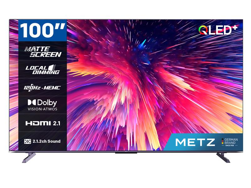 METZ Телевизор 100" 100MQE8500Z, 4K QLED+ 120Hz, Google TV 1