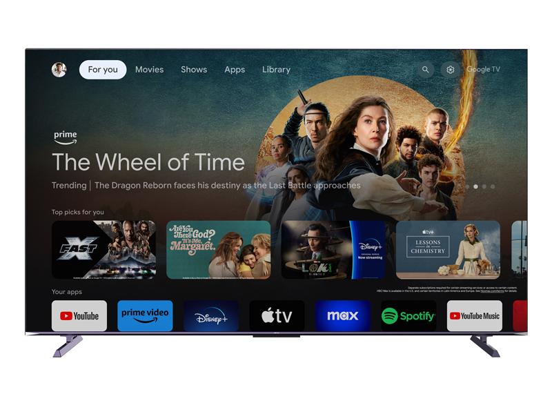 METZ Телевизор 100" 100MQE8500Z, 4K QLED+ 120Hz, Google TV 5