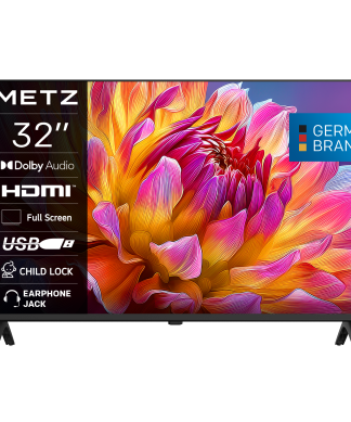 METZ Телевизор 32" DLED HD Ready 1366x768, 2x8W 1
