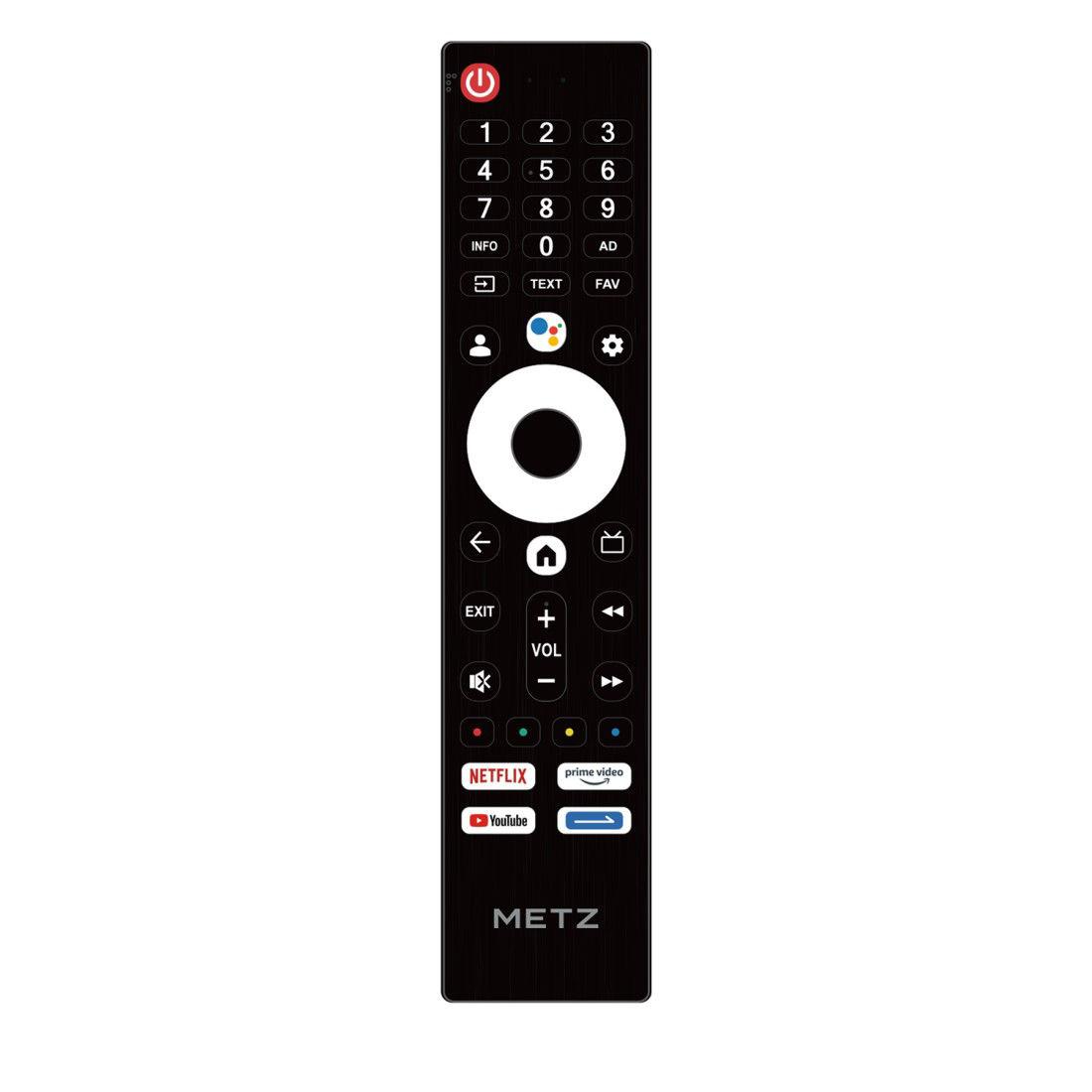 METZ Телевизор 55" UHD LED SMART TV,4K, Google TV, Frameless,2x10W 8