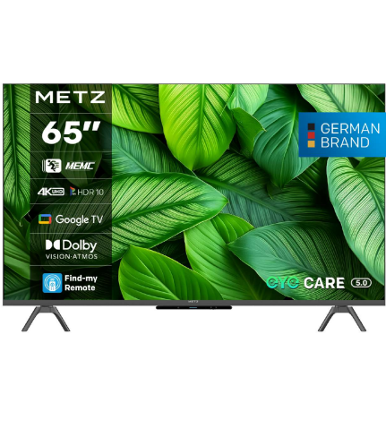 METZ Телевизор 65" UHD LED SMART TV, 4K, Google TV, Frameless 1