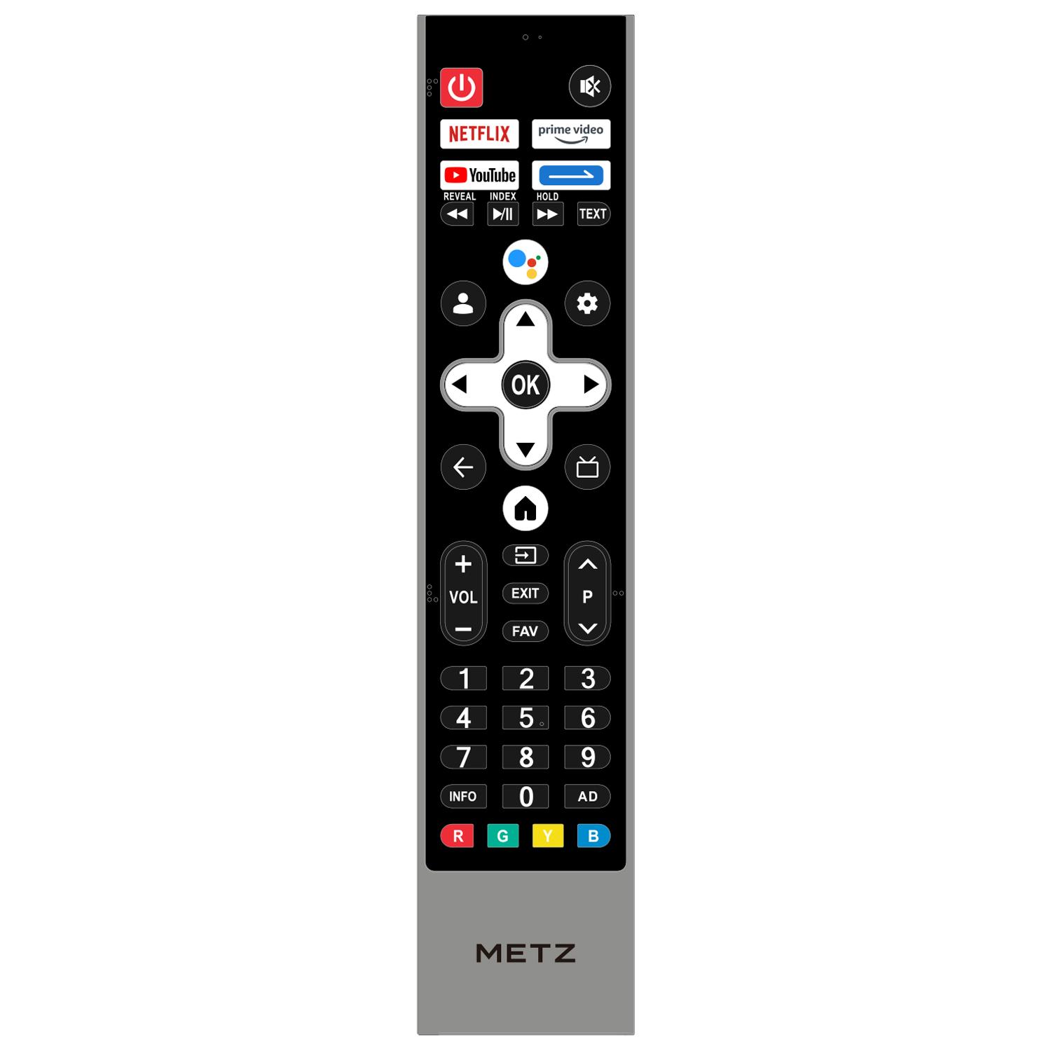 Телевизор METZ 55MQE8000Z, 55"(139 см), QLED UHD Google TV, Dolby Vision, 144Hz 11