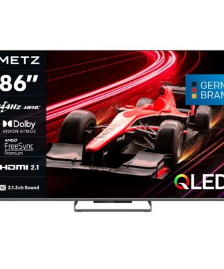 Телевизор METZ 86MQE8000Z, 86"(217 см), QLED, Google TV, 4K/UHD, 144Hz 1
