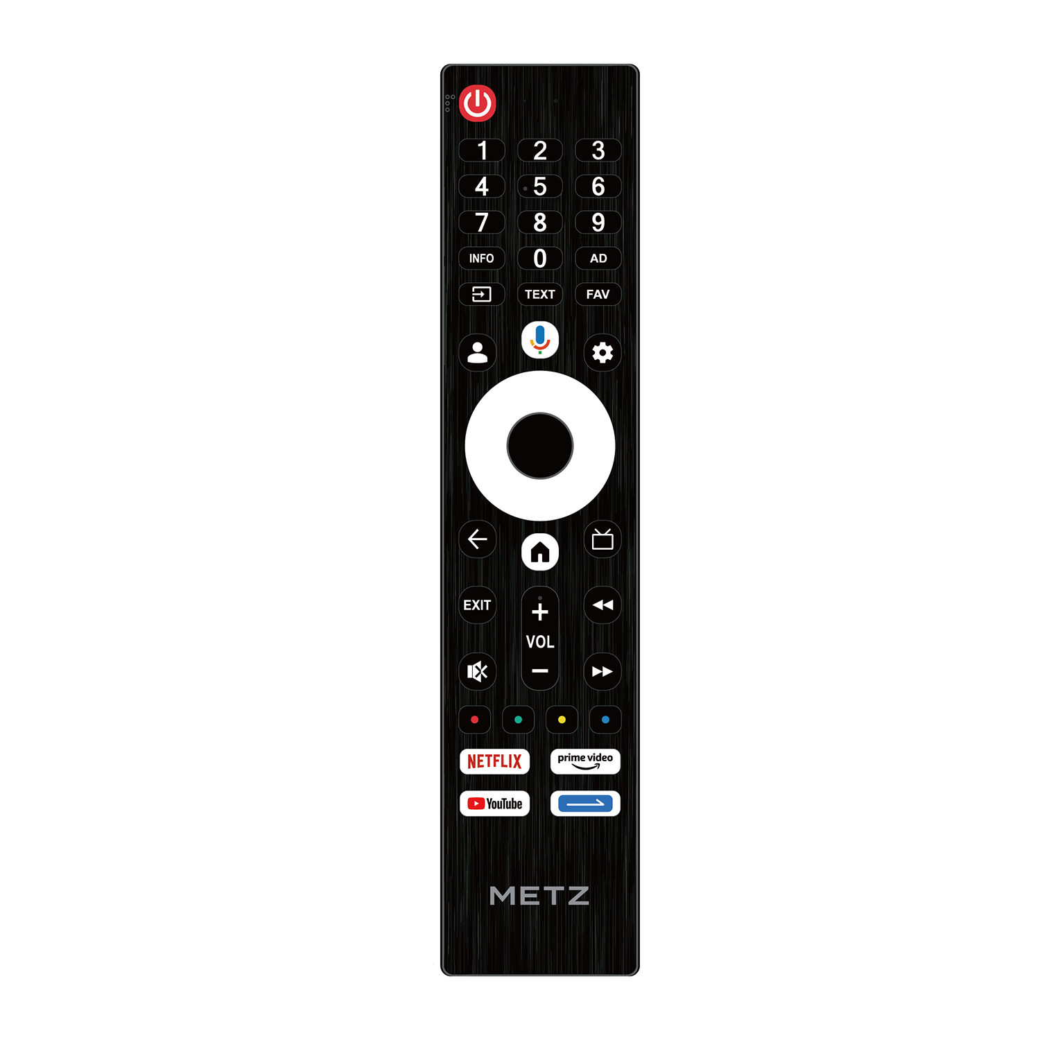 Телевизор METZ 55" 55MNH7000Z UHD 4K QD-Mini LED, Matte Screen Ultra, Google TV, Клас E 14